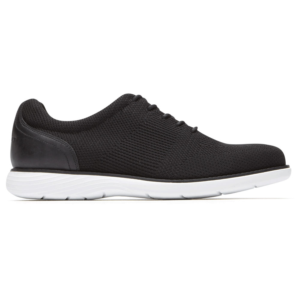 Tenis Rockport Homem Pretas - Garett Mesh - 10948GEXI